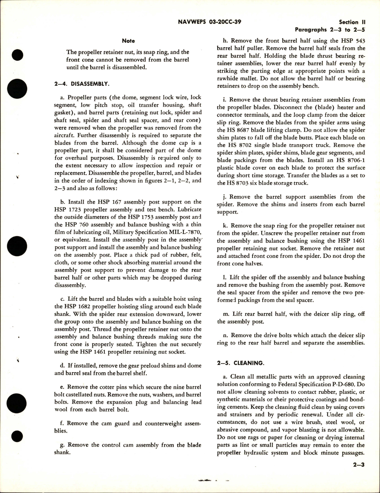 Sample page 9 from AirCorps Library document: Overhaul Instructions for Variable Pitch Aircraft Propeller Assemblies
