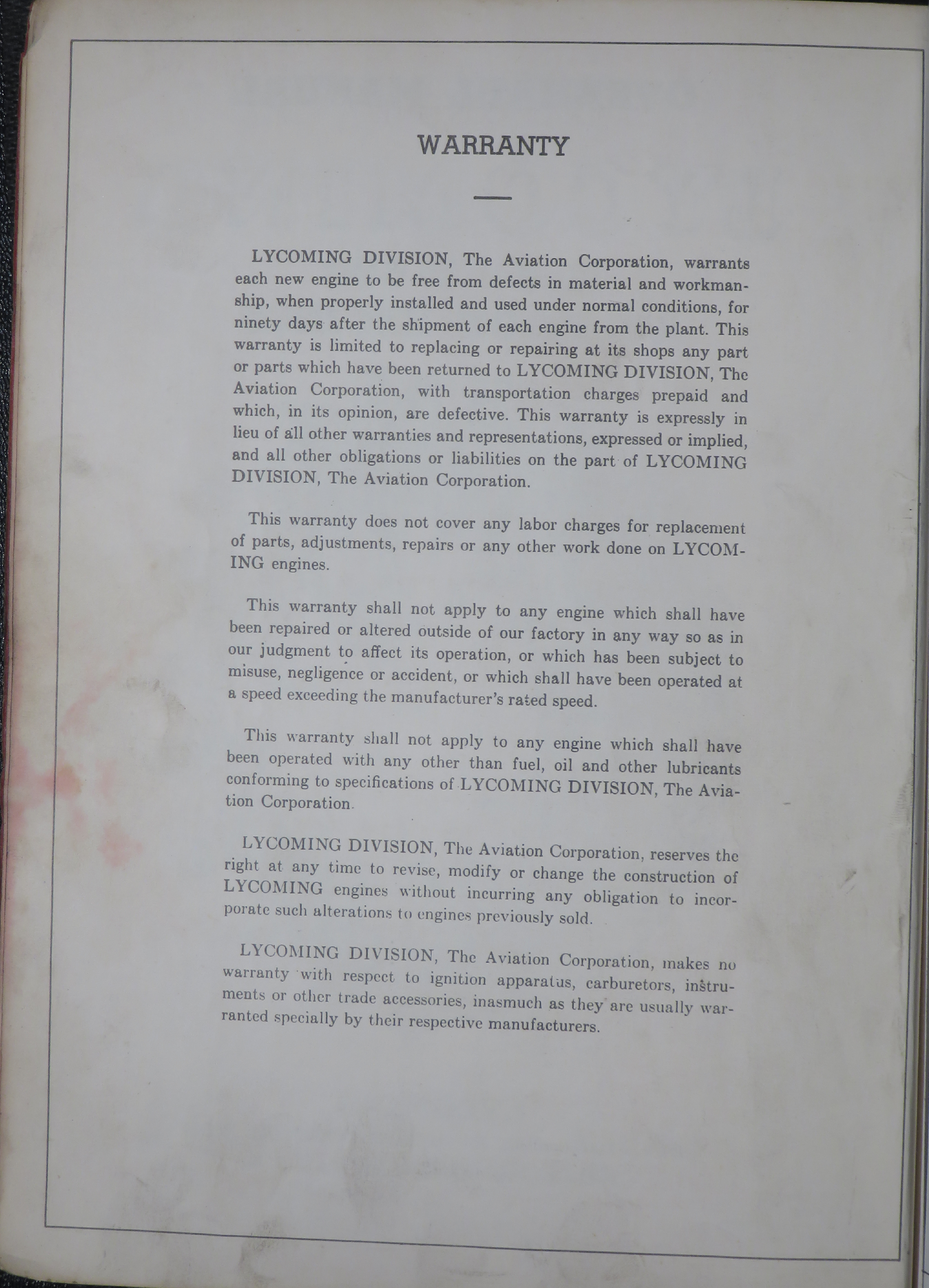 Sample page 6 from AirCorps Library document: Overhaul Manual for R-680 Series Lycoming Engines