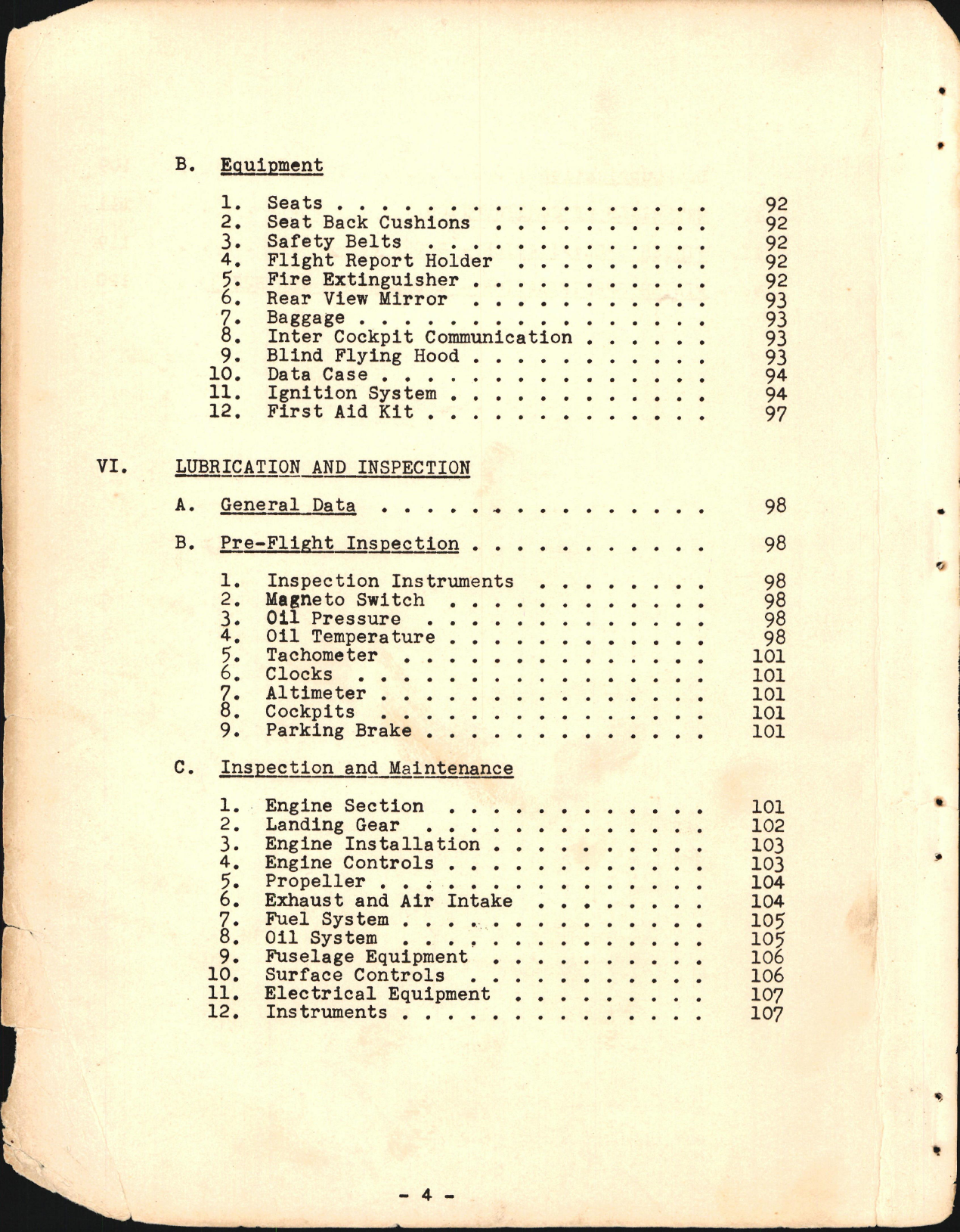 Sample page 8 from AirCorps Library document: Erection and Maintenance Instructions for N2S-1, -2, and -3