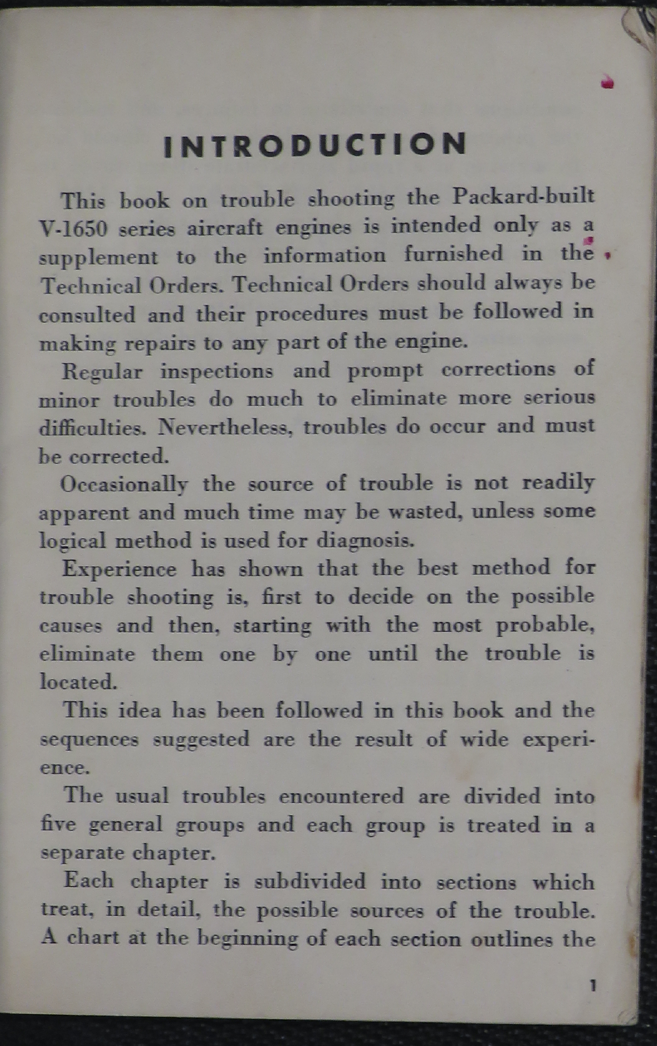 Sample page 5 from AirCorps Library document: Trouble Shooting the Packard Built V-1650 Series Engines