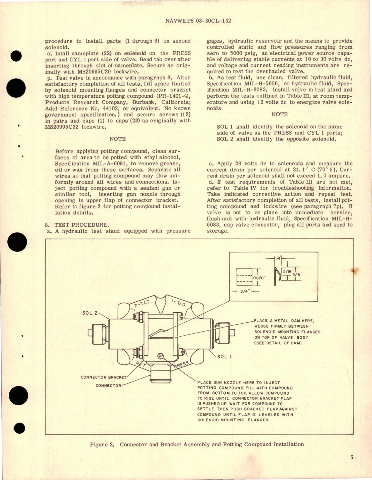 Sample page 5 from AirCorps Library document: Overhaul Instructions w Parts for 4-Way 3-Position Directional Control Valve - Part 70377
