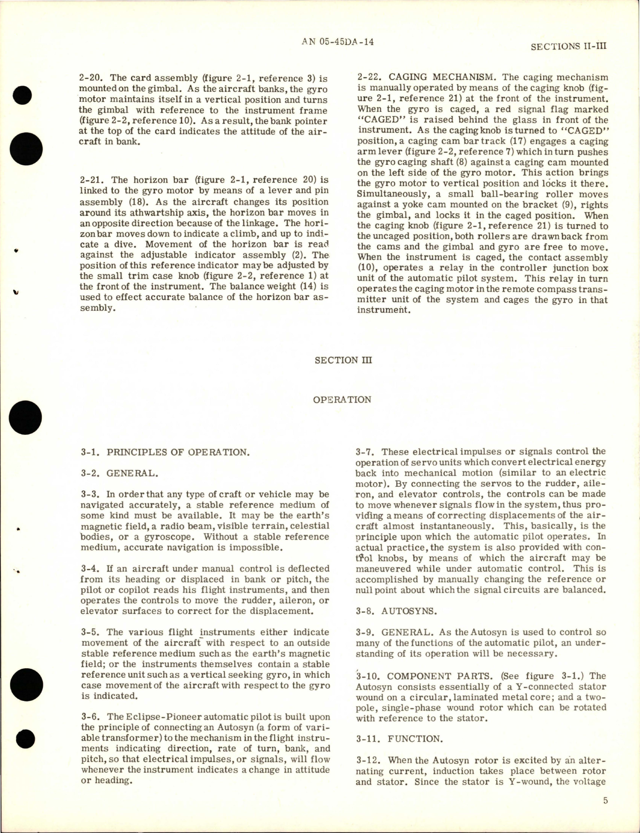 Sample page 9 from AirCorps Library document: Overhaul Instructions for Vertical Gyro Controls
