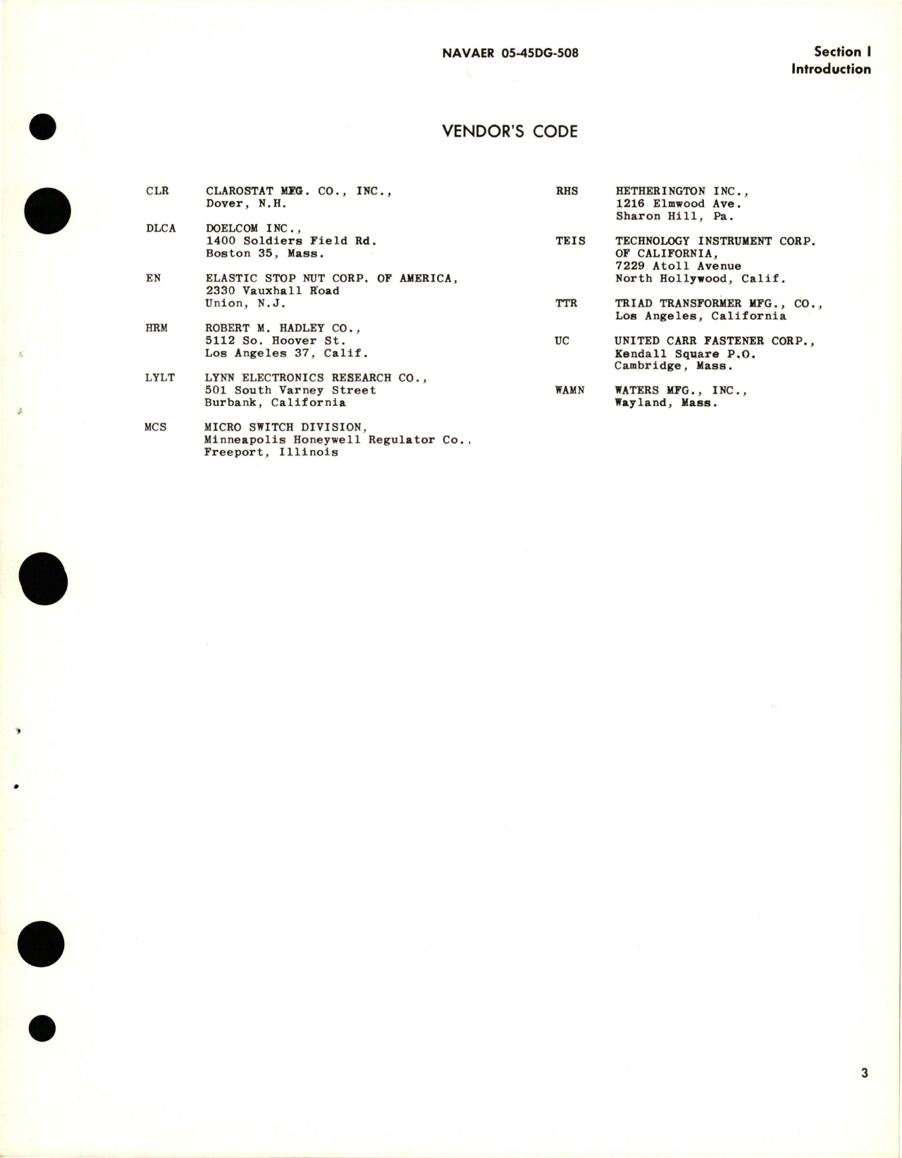 Sample page 5 from AirCorps Library document: Illustrated Parts Breakdown for Cockpit Station Assembly, Maneuver Control Assembly for D-1 Auto Control