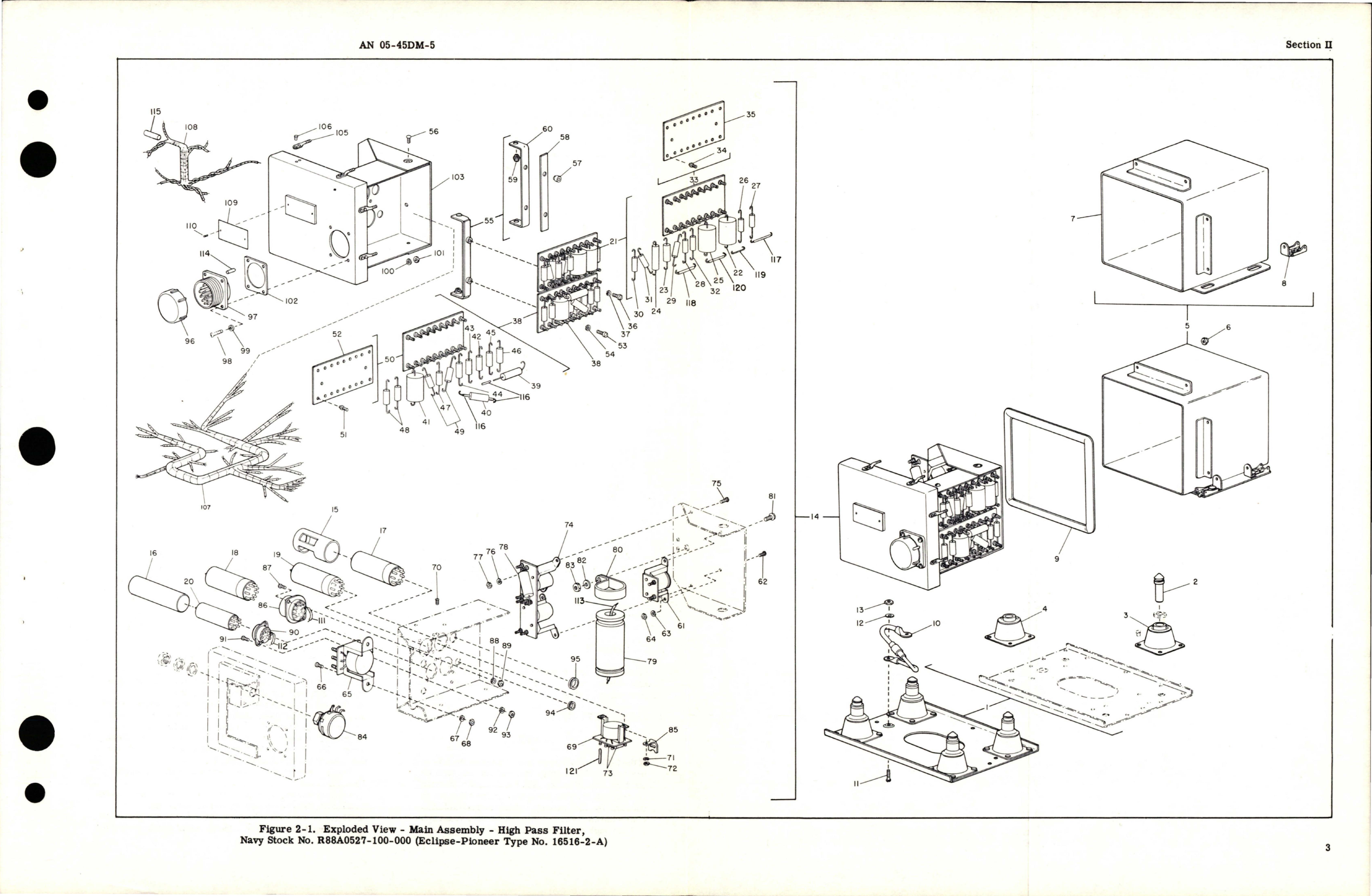 Sample page 7 from AirCorps Library document: Overhaul Instructions for High Pass Filter - Part 16516-2-A