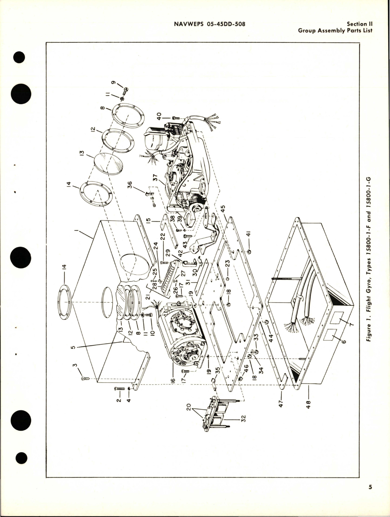 Sample page 9 from AirCorps Library document: Illustrated Parts Breakdown for Flight Gyro - Type 15800-1-F and 15800-1-G