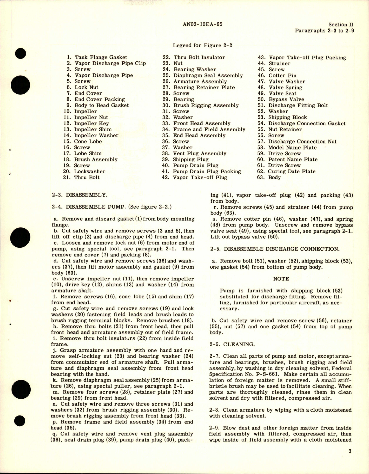 Sample page 7 from AirCorps Library document: Overhaul Instructions for Fuel Booster Pumps - Models 122132-010-01 and 122132-020-01