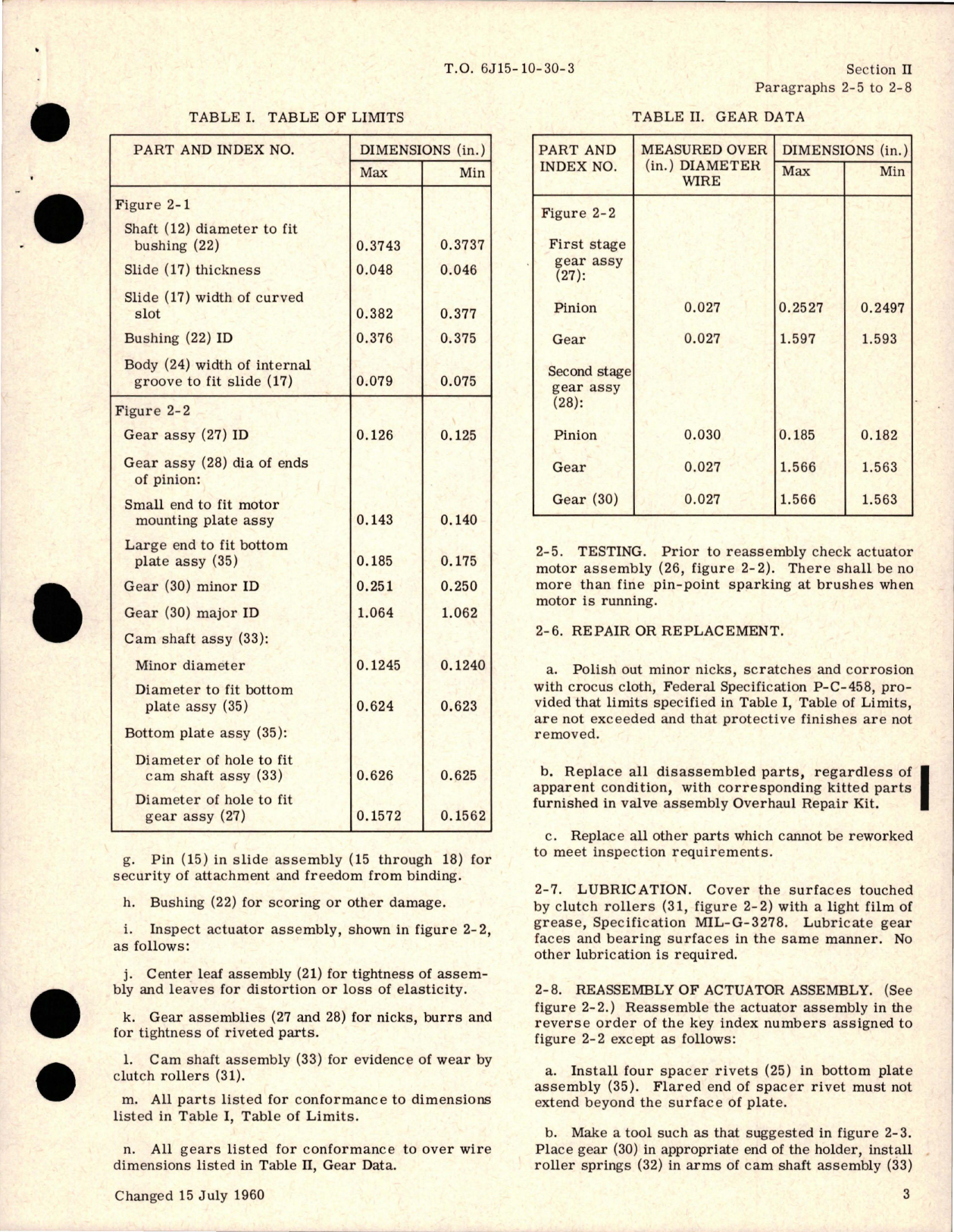Sample page 7 from AirCorps Library document: Overhaul for Motor Operated Shutoff Valves