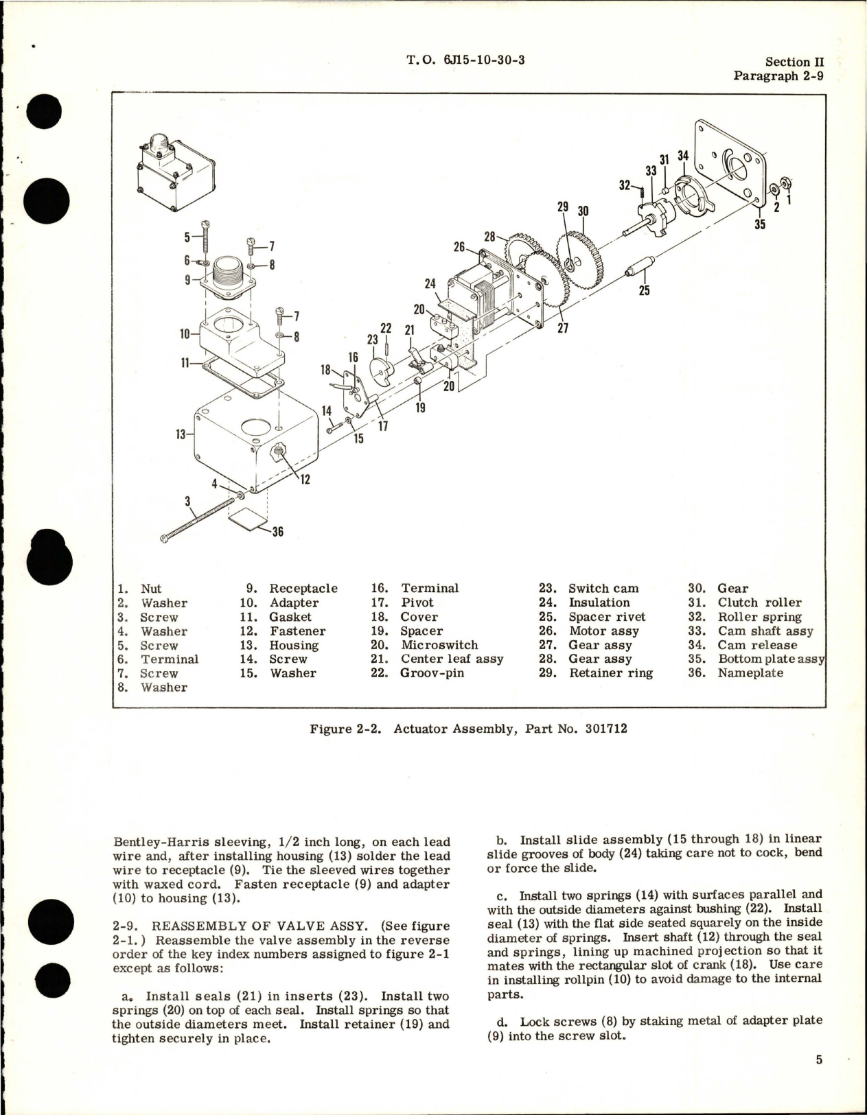 Sample page 9 from AirCorps Library document: Overhaul for Motor Operated Shutoff Valves