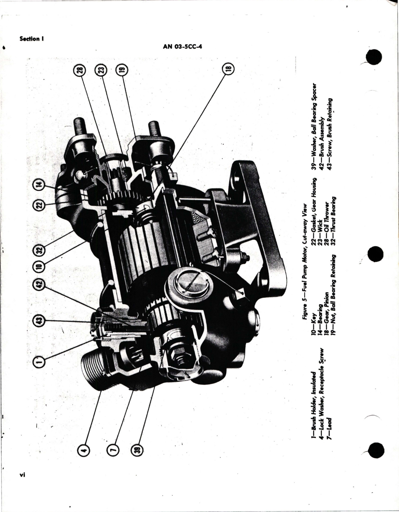 Sample page 7 from AirCorps Library document: Operation, Service and Overhaul Instructions with Parts for Fuel Pump Motors