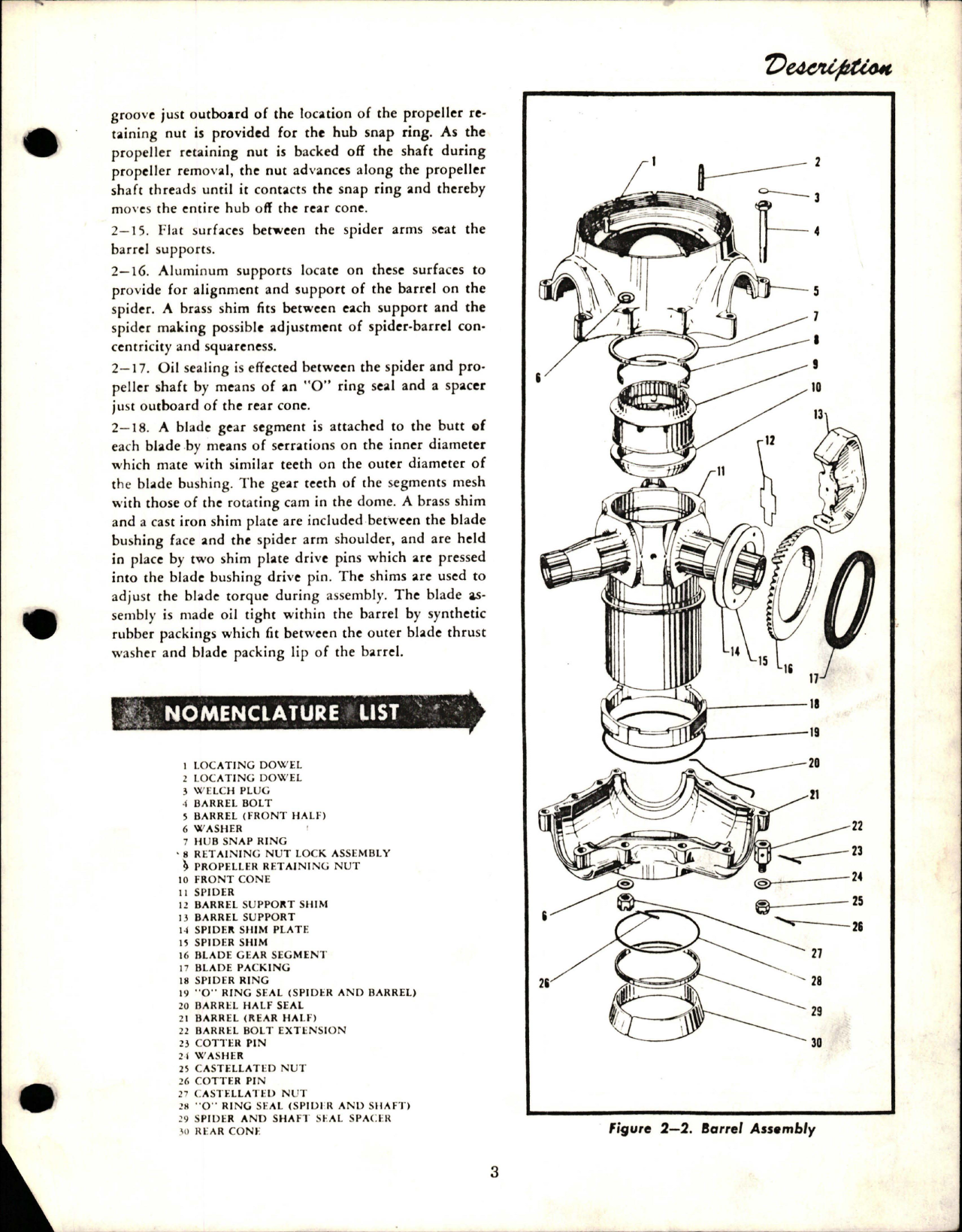 Sample page 5 from AirCorps Library document: Operation and Service Instructions for Reversing Hydromatic Propeller - Model 43E60 