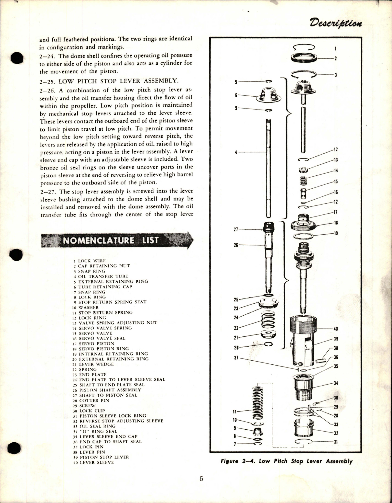 Sample page 7 from AirCorps Library document: Operation and Service Instructions for Reversing Hydromatic Propeller - Model 43E60 