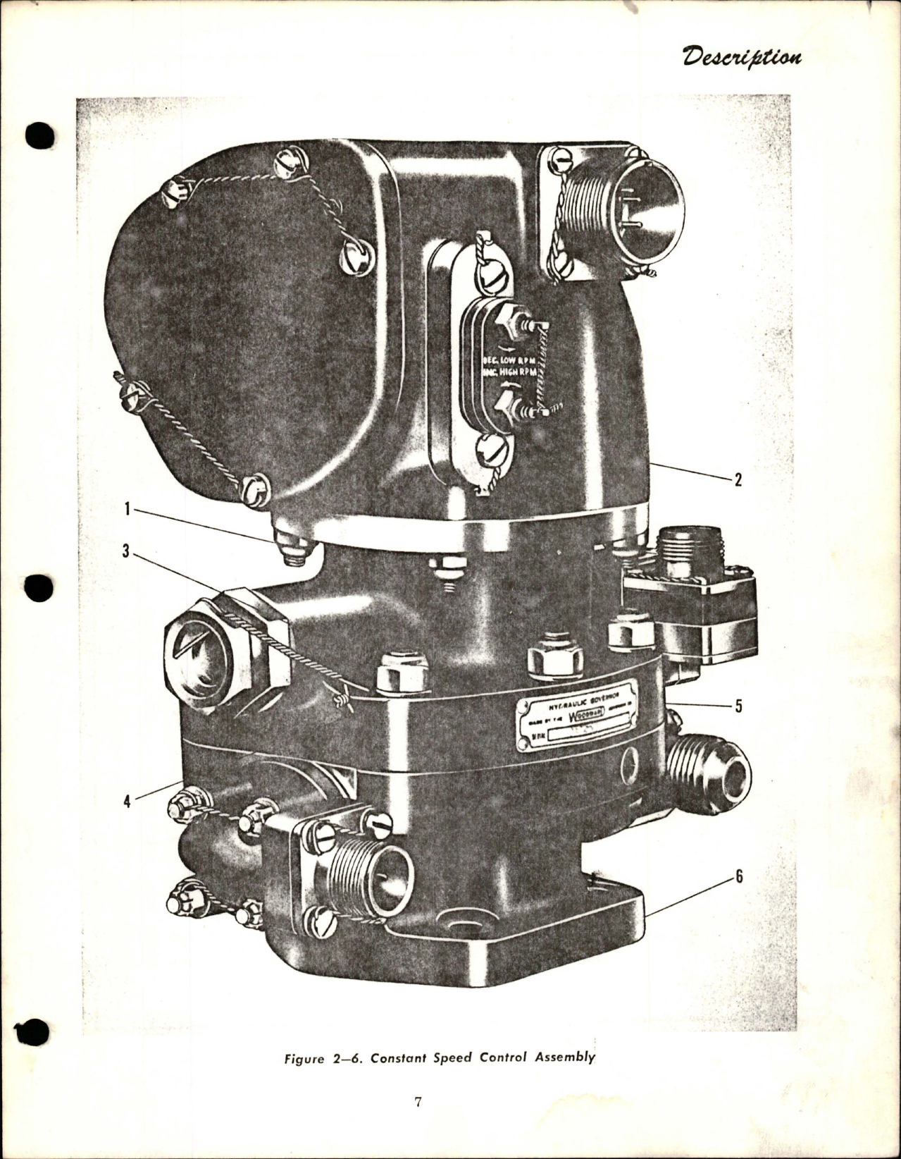 Sample page 9 from AirCorps Library document: Operation and Service Instructions for Reversing Hydromatic Propeller - Model 43E60 