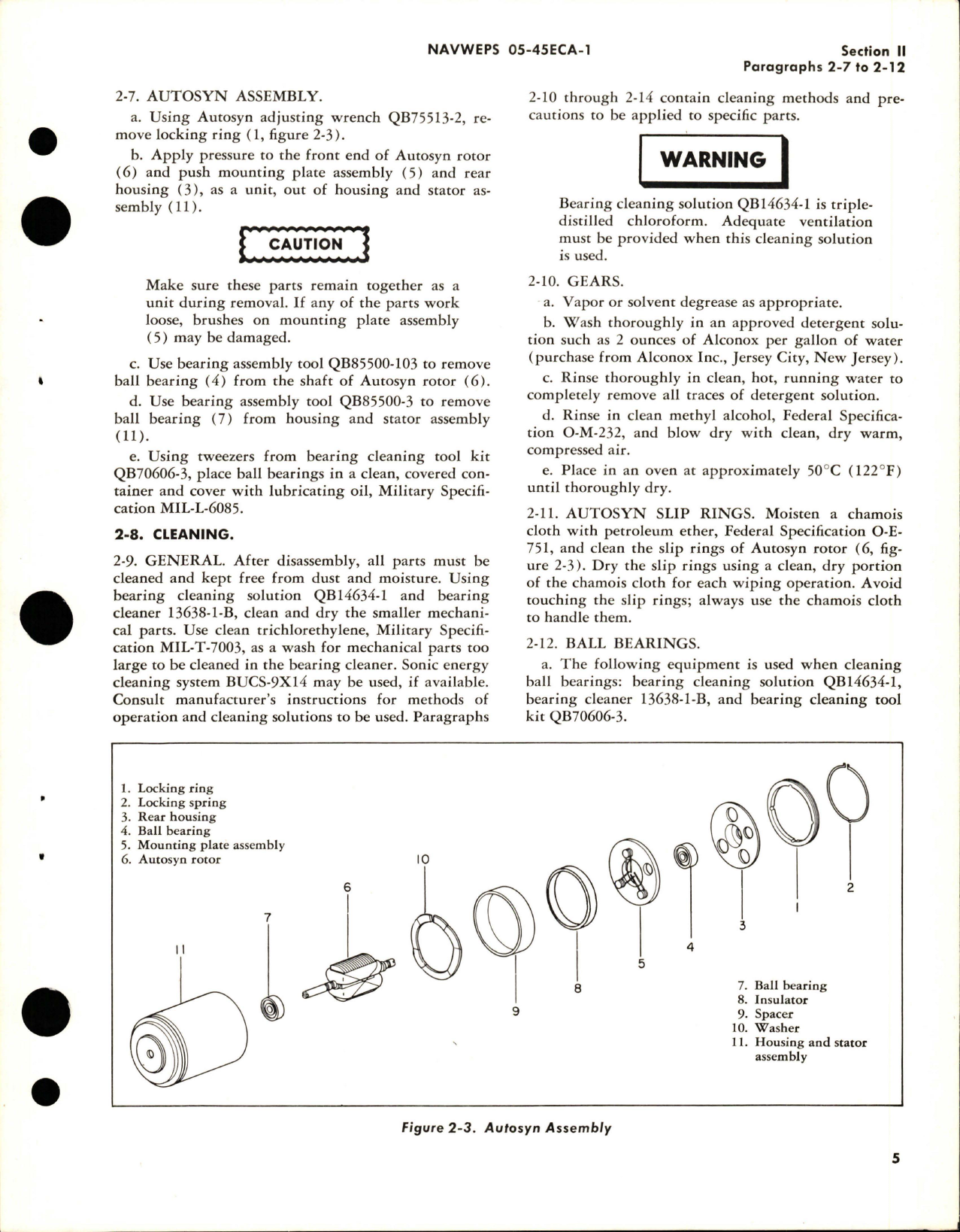 Sample page 9 from AirCorps Library document: Overhaul Instructions for Longitudinal Servo - Parts 16709-1E and 16731-1A