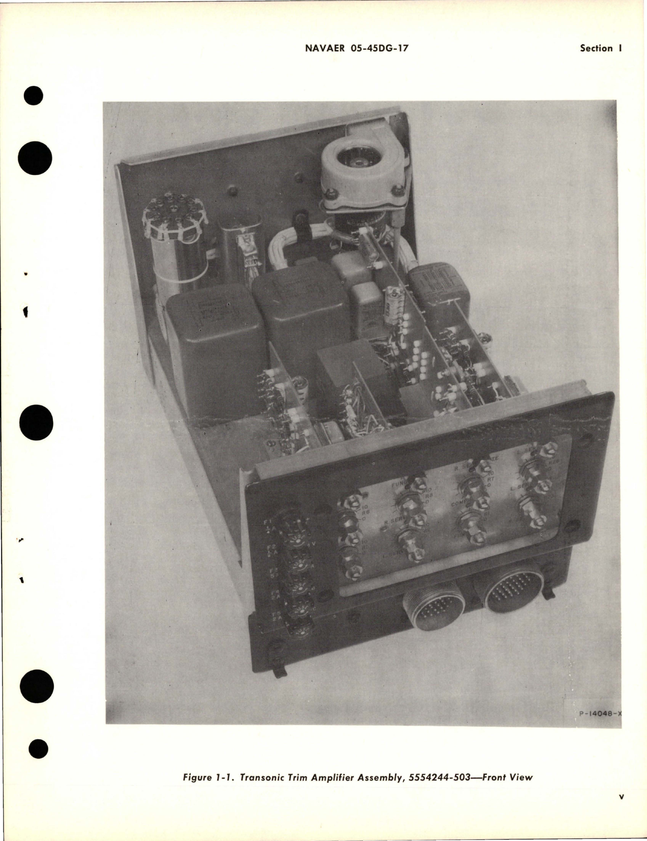 Sample page 7 from AirCorps Library document: Overhaul Instructions for Transonic Trim Amplifier Assembly - Parts 5554244-503, 5554244-507, and 554244-509