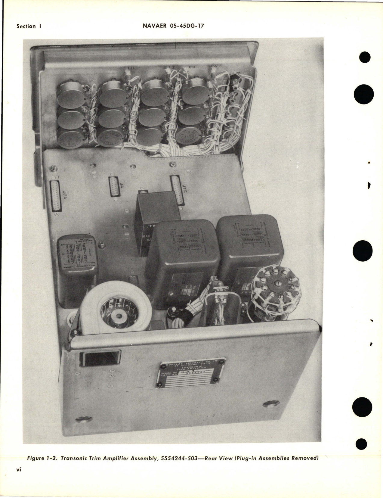 Sample page 8 from AirCorps Library document: Overhaul Instructions for Transonic Trim Amplifier Assembly - Parts 5554244-503, 5554244-507, and 554244-509