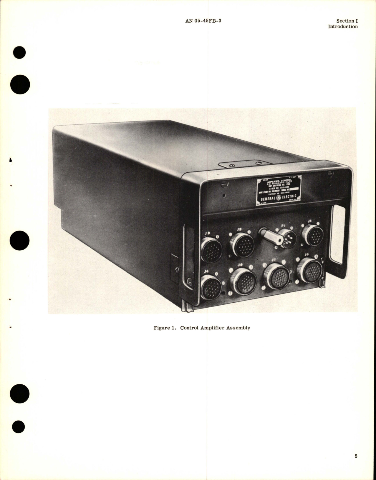 Sample page 7 from AirCorps Library document: Illustrated Parts Breakdown for Control Amplifier and Power Adapter for G-3 Auto Pilot Models 2CJ4B1and 2CJ4B3