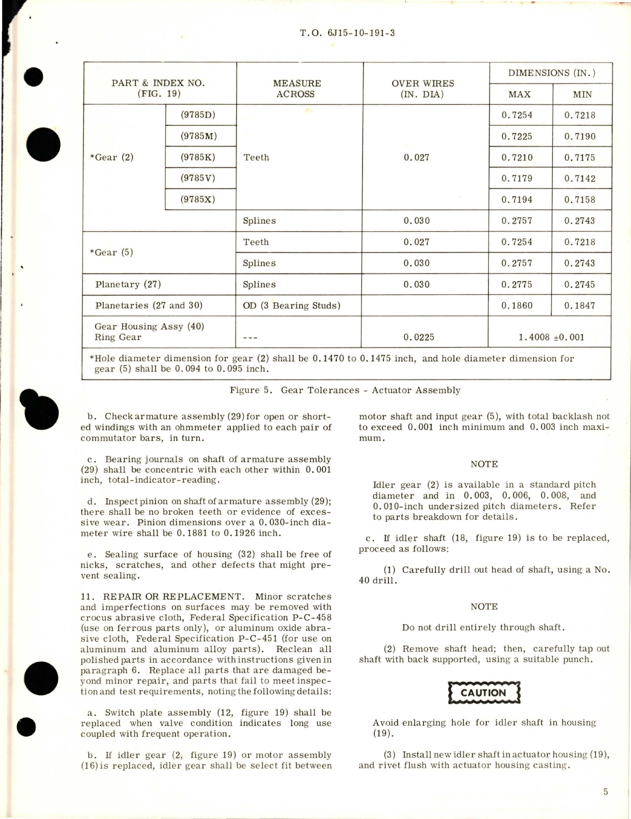 Sample page 7 from AirCorps Library document: Overhaul with Parts Breakdown for Motor-Operated Gate Valve - Part AV16B1738D