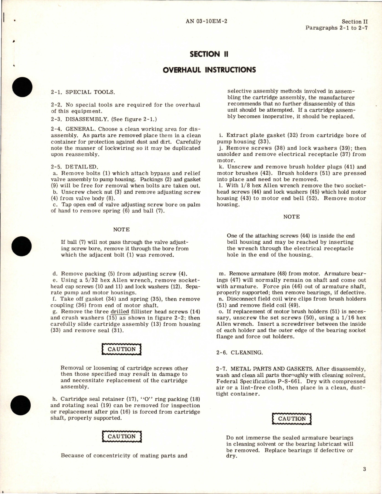 Sample page 5 from AirCorps Library document: Overhaul Instructions for Emergency Fuel Pump - Part 19902 and 20653-2 