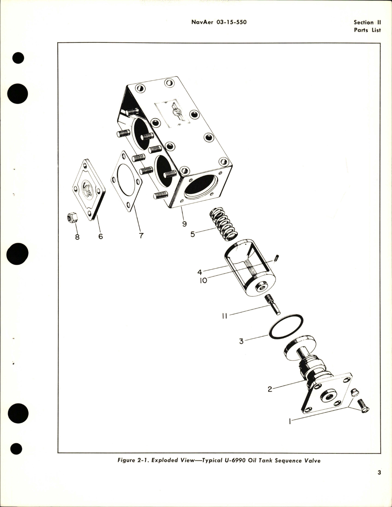 Sample page 5 from AirCorps Library document: Overhaul Instructions with Parts Catalog for Oil Tank Sequence Valves