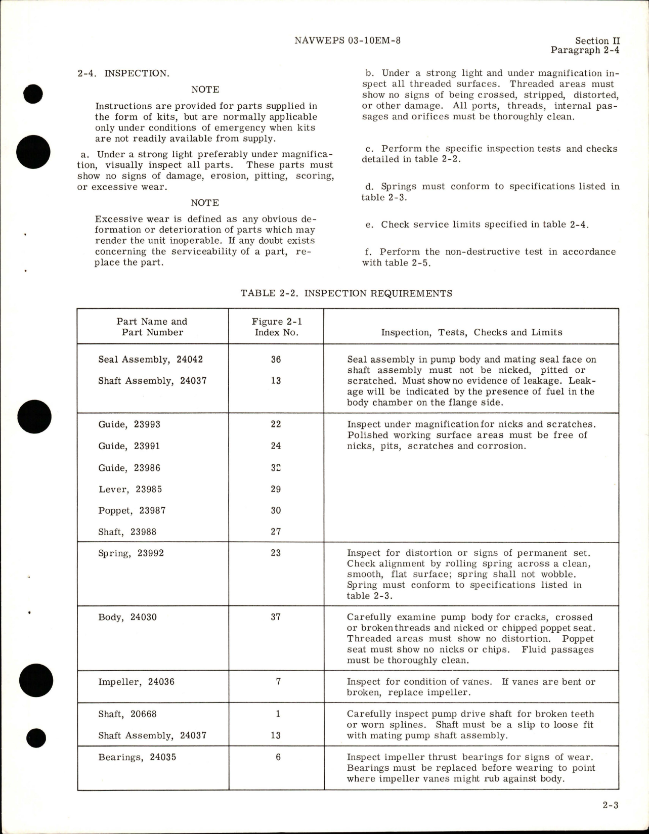 Sample page 7 from AirCorps Library document: Overhaul Instructions for Fuel Boost Pump (Engine Driven) - Part 23900 and 50138 