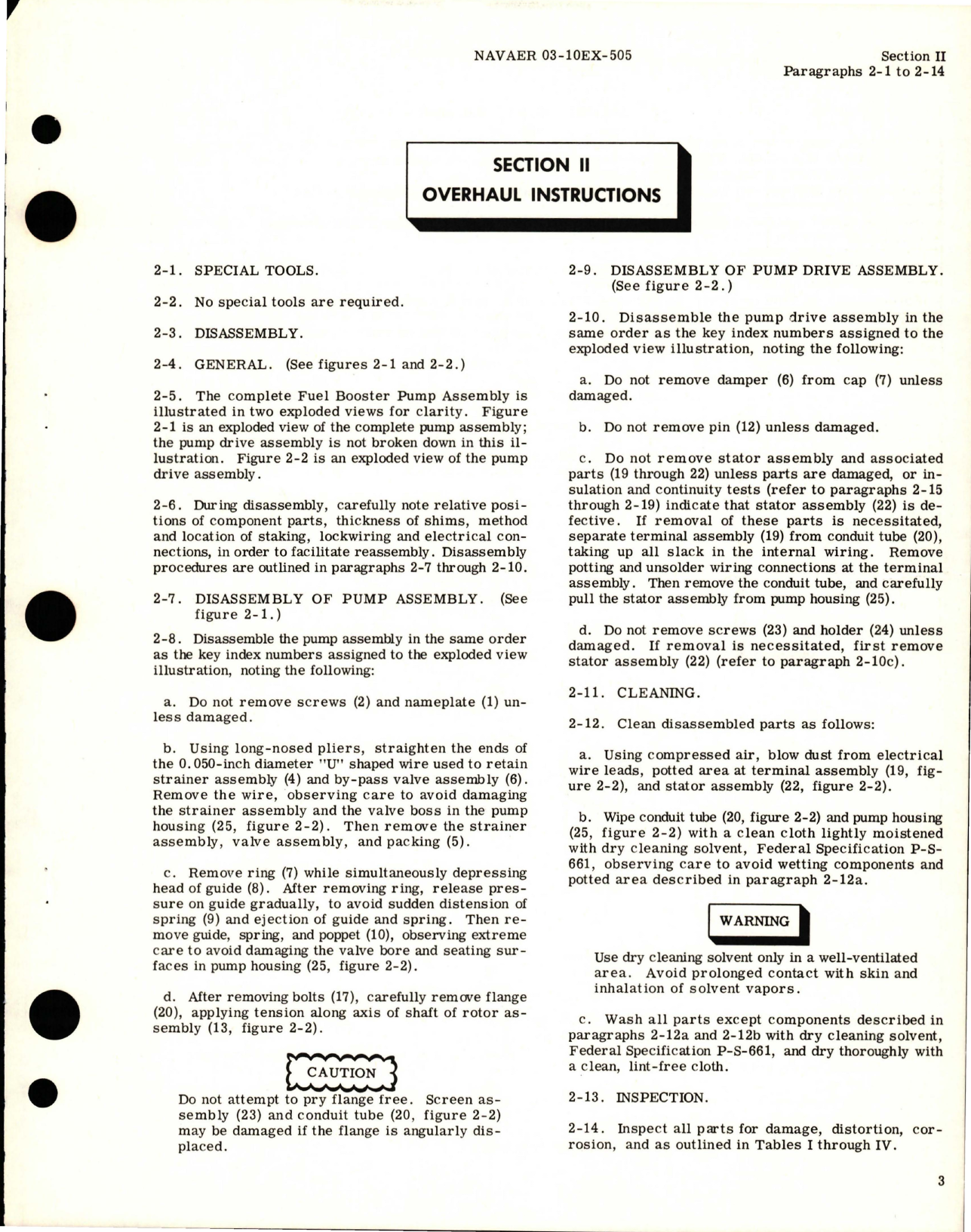 Sample page 5 from AirCorps Library document: Overhaul Instructions for Fuel Booster Pump - Part 60-151