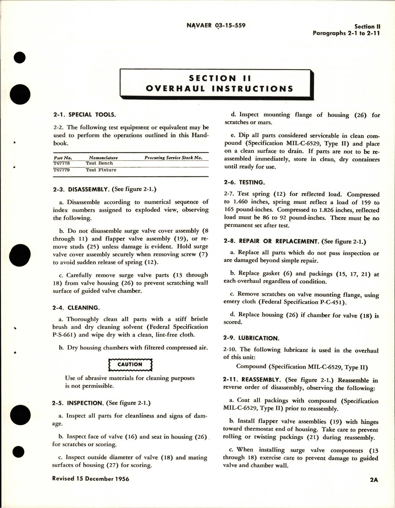 Sample page 5 from AirCorps Library document: Overhaul Instructions for Thermostatic Temperature Control Valves