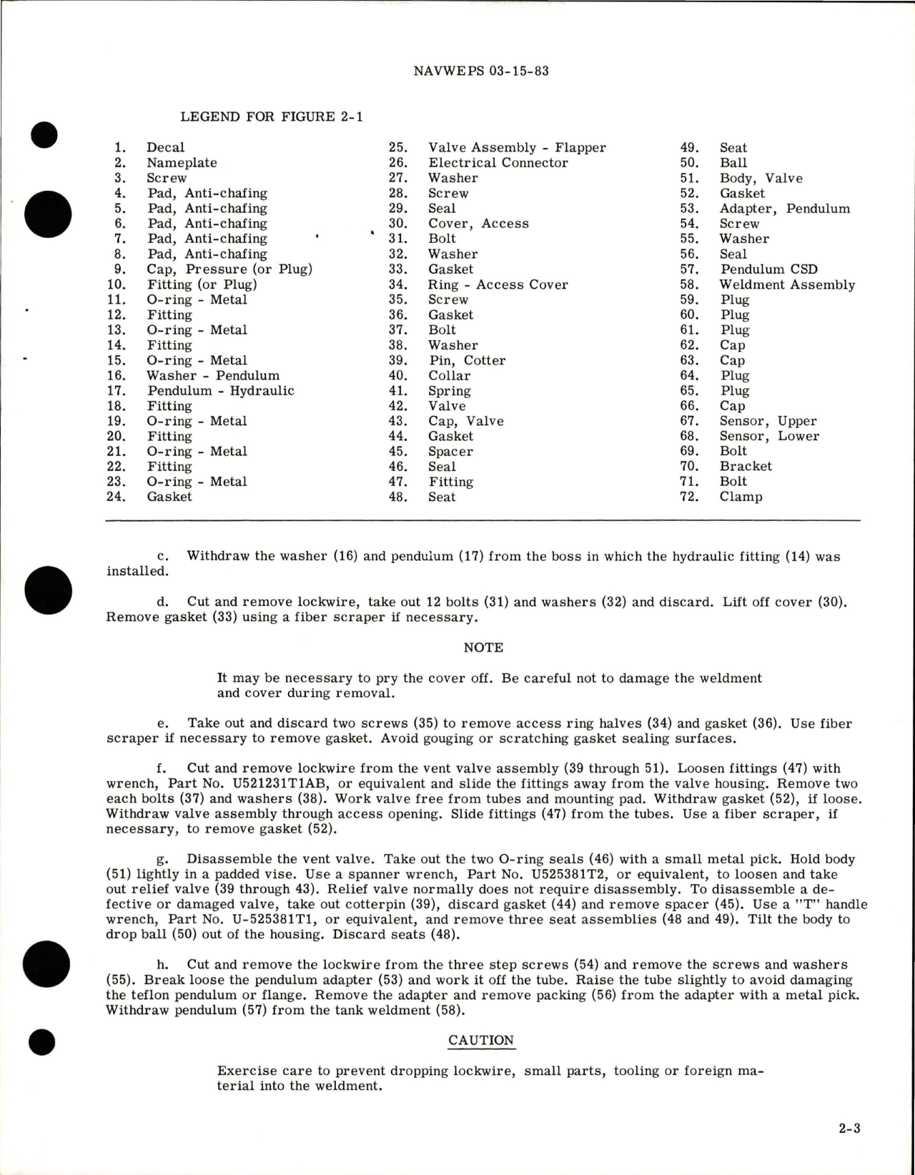 Sample page 9 from AirCorps Library document: Overhaul for Oil Tank and Sensor Assembly