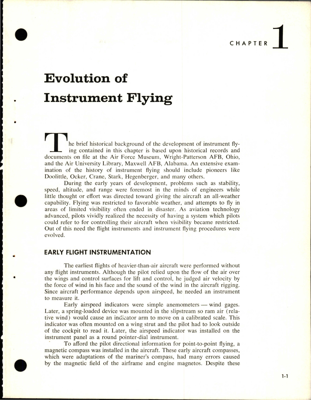 Sample page 7 from AirCorps Library document: Flying Training for Instrument Flying