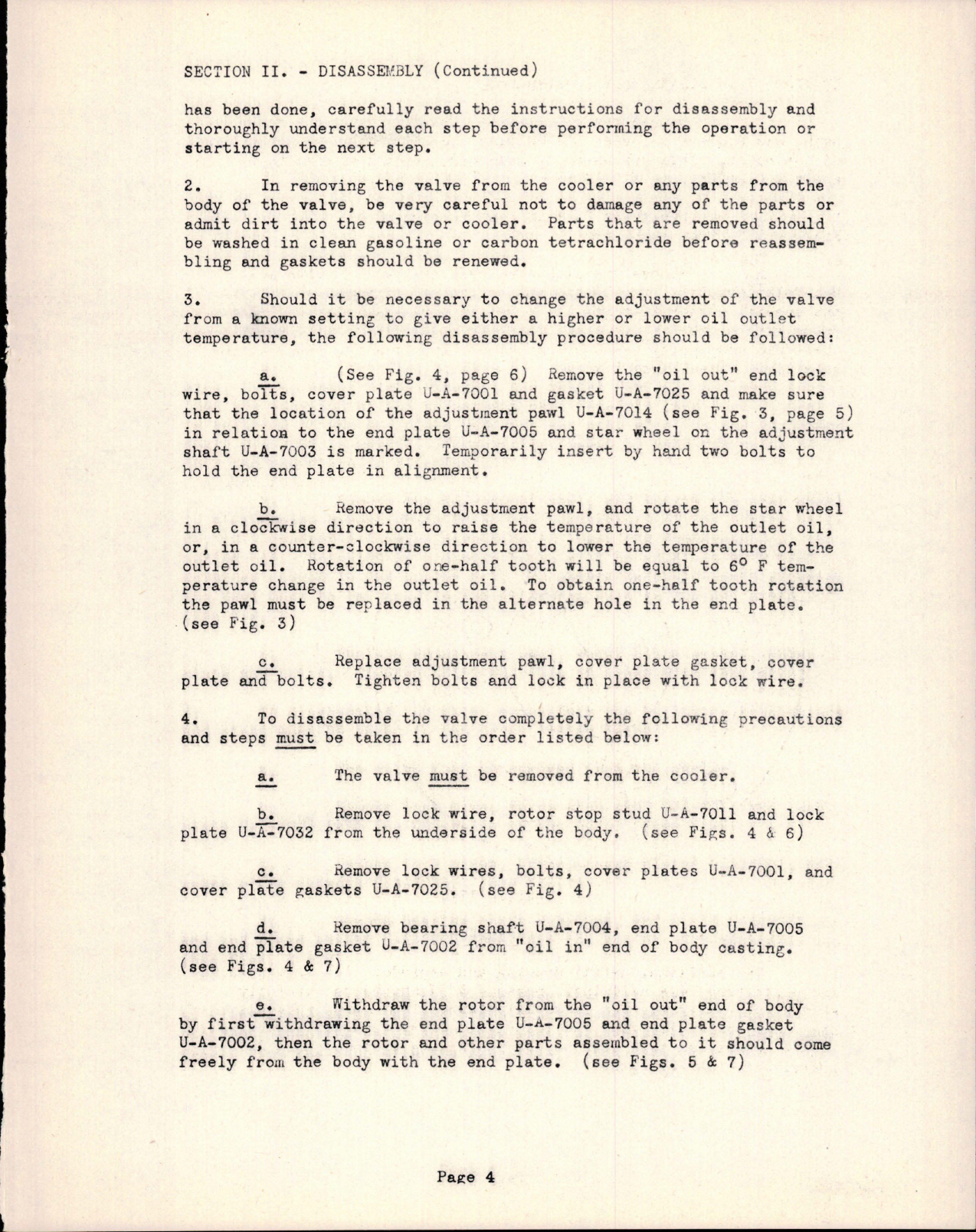 Sample page 5 from AirCorps Library document: Service Manual and Parts List for Bimetallic Oil Temperature Control Valve - Types M-1 and M-2