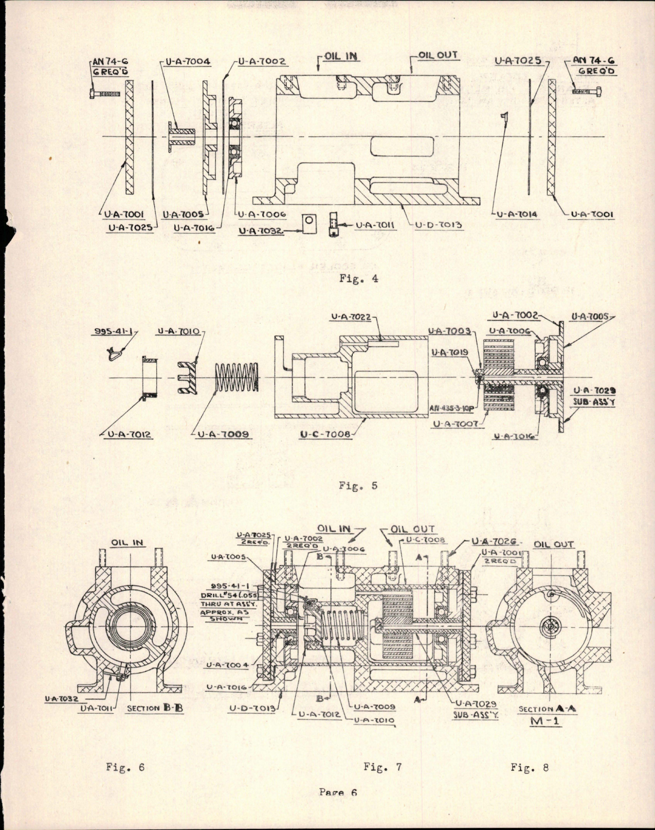 Sample page 7 from AirCorps Library document: Service Manual and Parts List for Bimetallic Oil Temperature Control Valve - Types M-1 and M-2