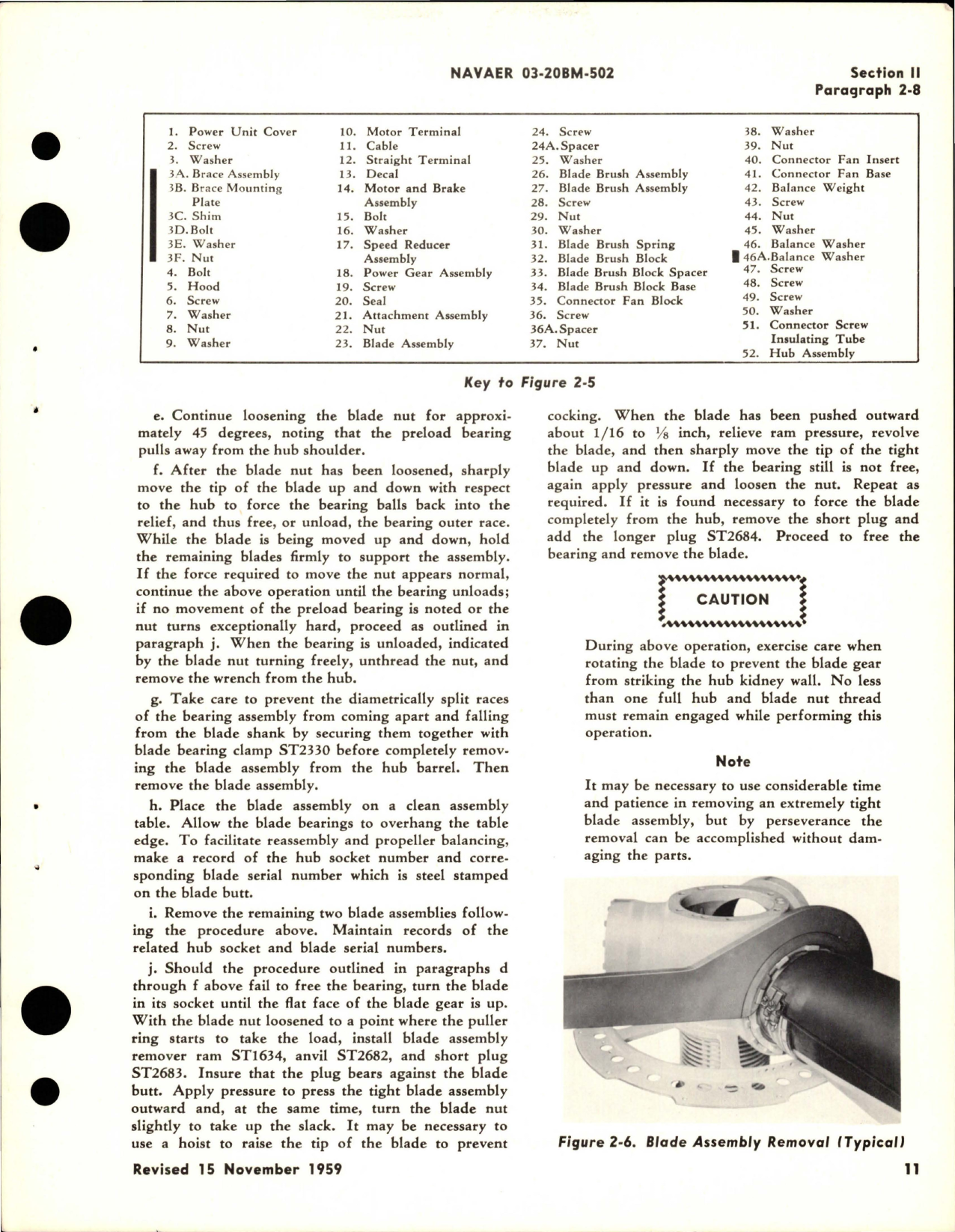 Sample page 5 from AirCorps Library document: Overhaul Instructions for Electric Propeller and Controls - C634S-C104 