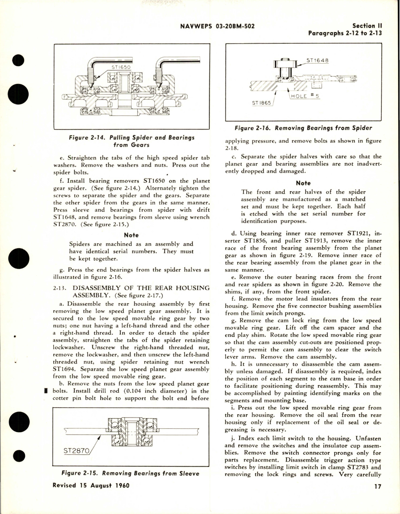 Sample page 9 from AirCorps Library document: Overhaul Instructions for Electric Propeller and Controls - C634S-C104 
