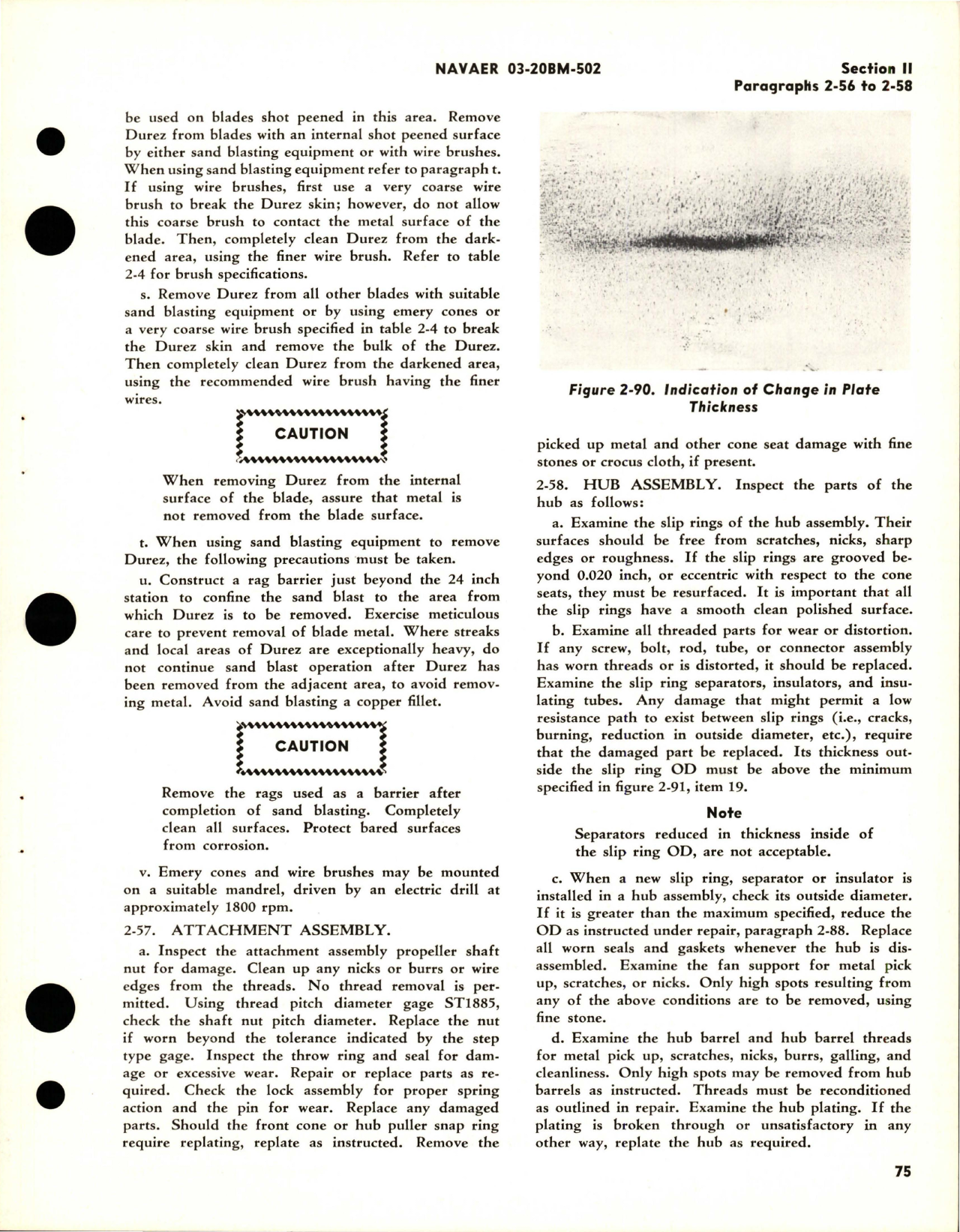 Sample page 7 from AirCorps Library document: Overhaul Instructions for Electric Propeller and Controls - C634S-C104 