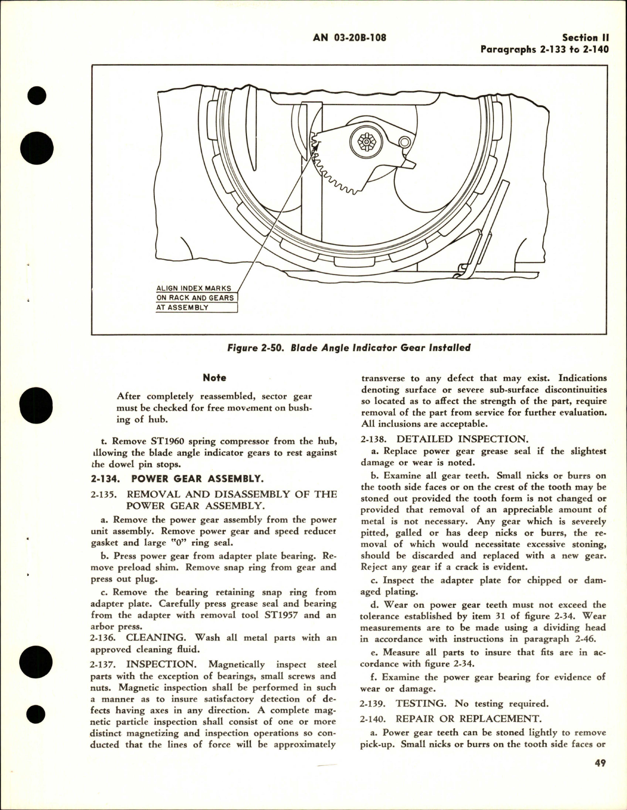 Sample page 5 from AirCorps Library document: Overhaul Instructions for Pitch Lever Type Electric Propeller - Model C42S-C24 