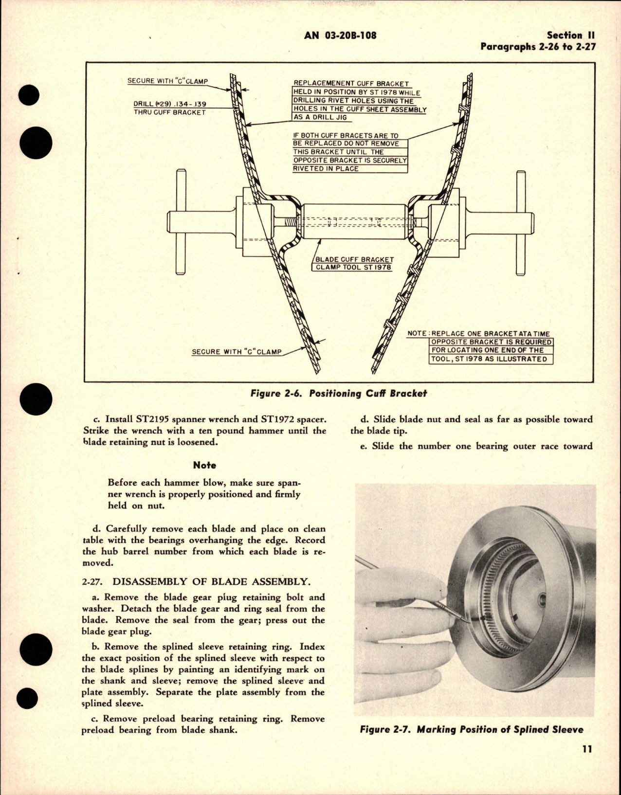 Sample page 9 from AirCorps Library document: Overhaul Instructions for Pitch Lever Type Electric Propeller - Models C432S-C22, C432S-C24, C432S-C26