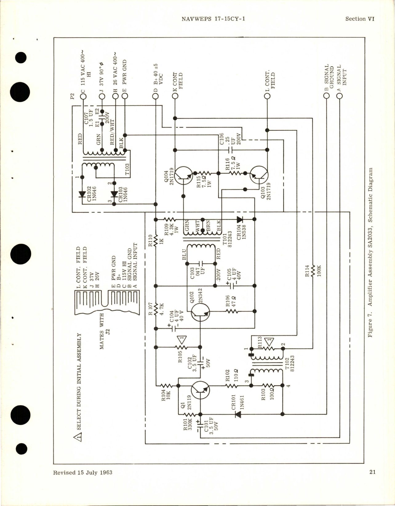 Sample page 7 from AirCorps Library document: Operation, Service Instructions and Illustrated Parts Breakdown for True Airspeed Computer Test Set - Type WS2061 - Part 817306 