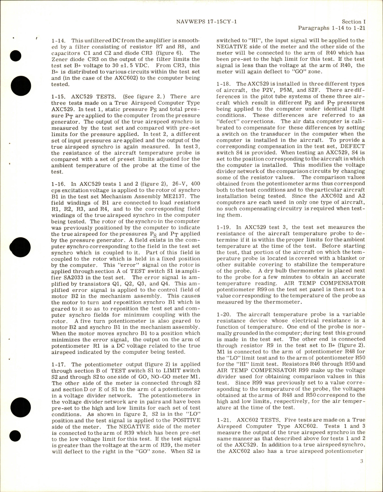 Sample page 7 from AirCorps Library document: Operation, Service Instructions and Illustrated Parts Breakdown for True Airspeed Computer Test Set - Type WS2061 - Part 817306