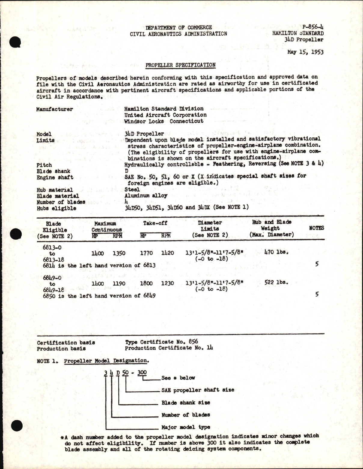 Sample page 1 from AirCorps Library document: 34D