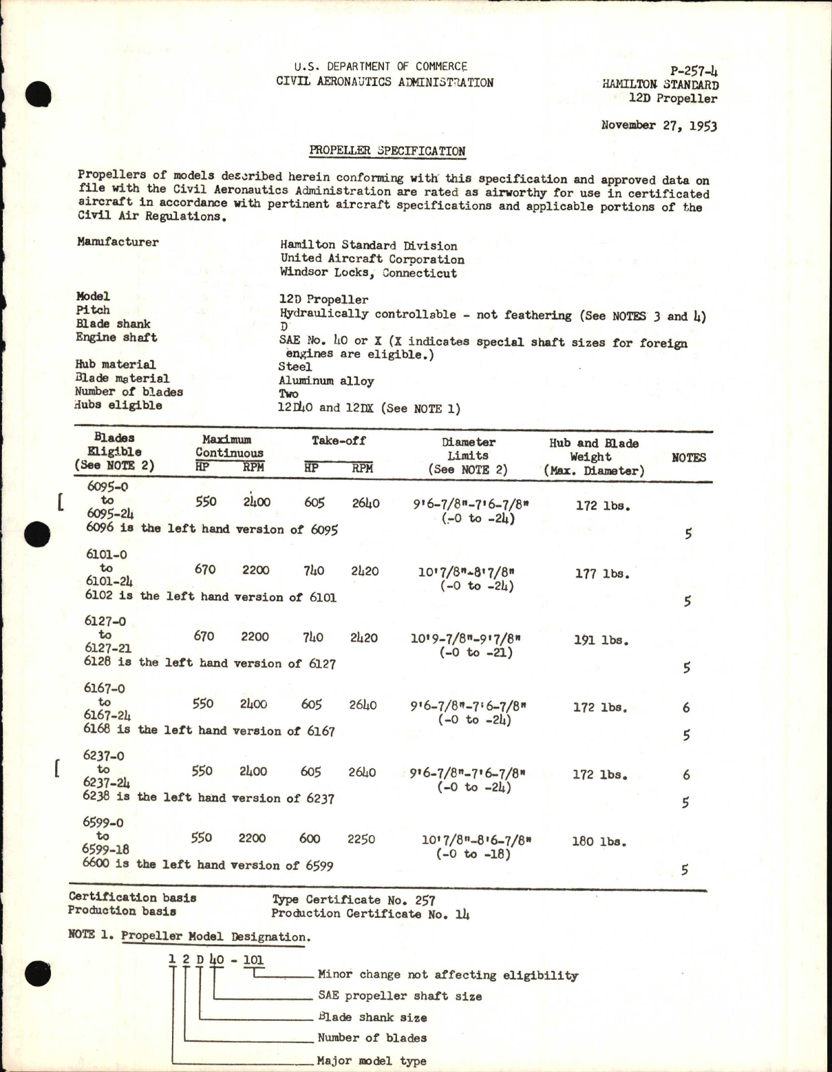 Sample page 1 from AirCorps Library document: 12D