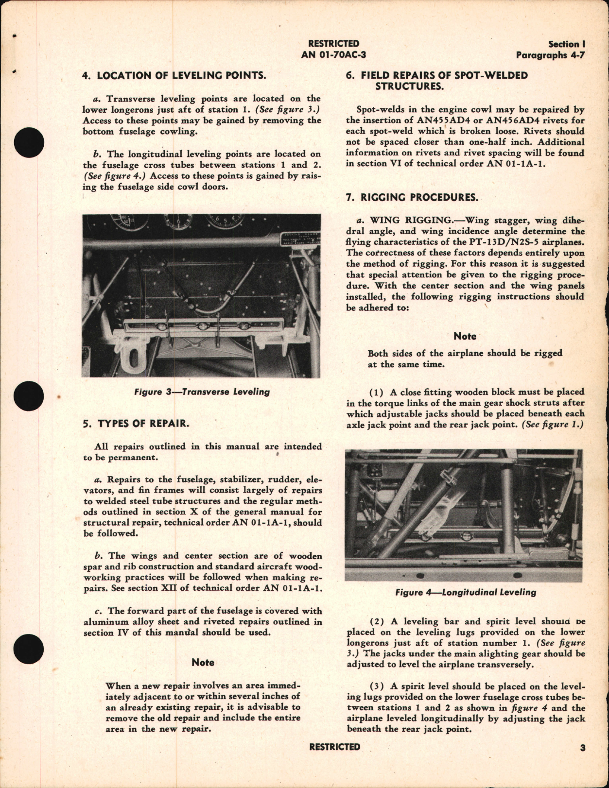 Sample page 7 from AirCorps Library document: Structural Repair Instructions for PT-13D and N2S-5