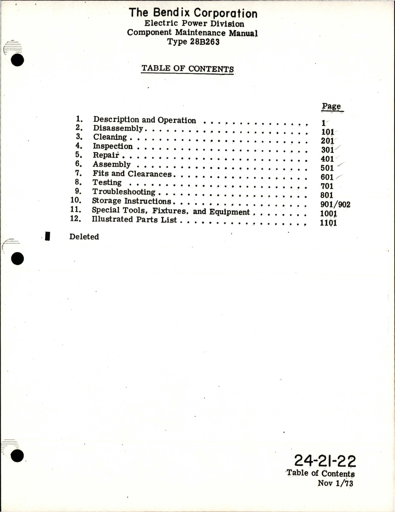 Sample page 8 from AirCorps Library document: Maintenance Manual for Alternating Current Generator - Type 28B263-13-A