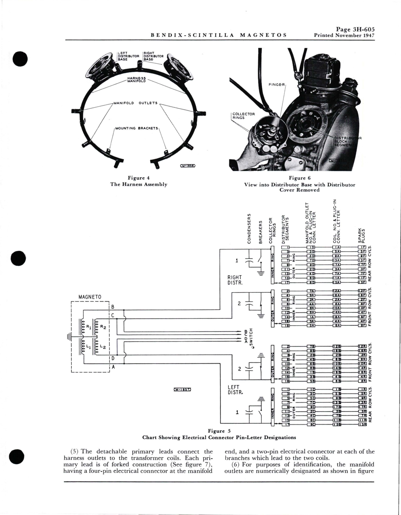 Sample page 5 from AirCorps Library document: Service Instructions for Bendix Scintilla Low Tension - High Altitude Ignition System used on Pratt & Whitney R-2800-C Engines