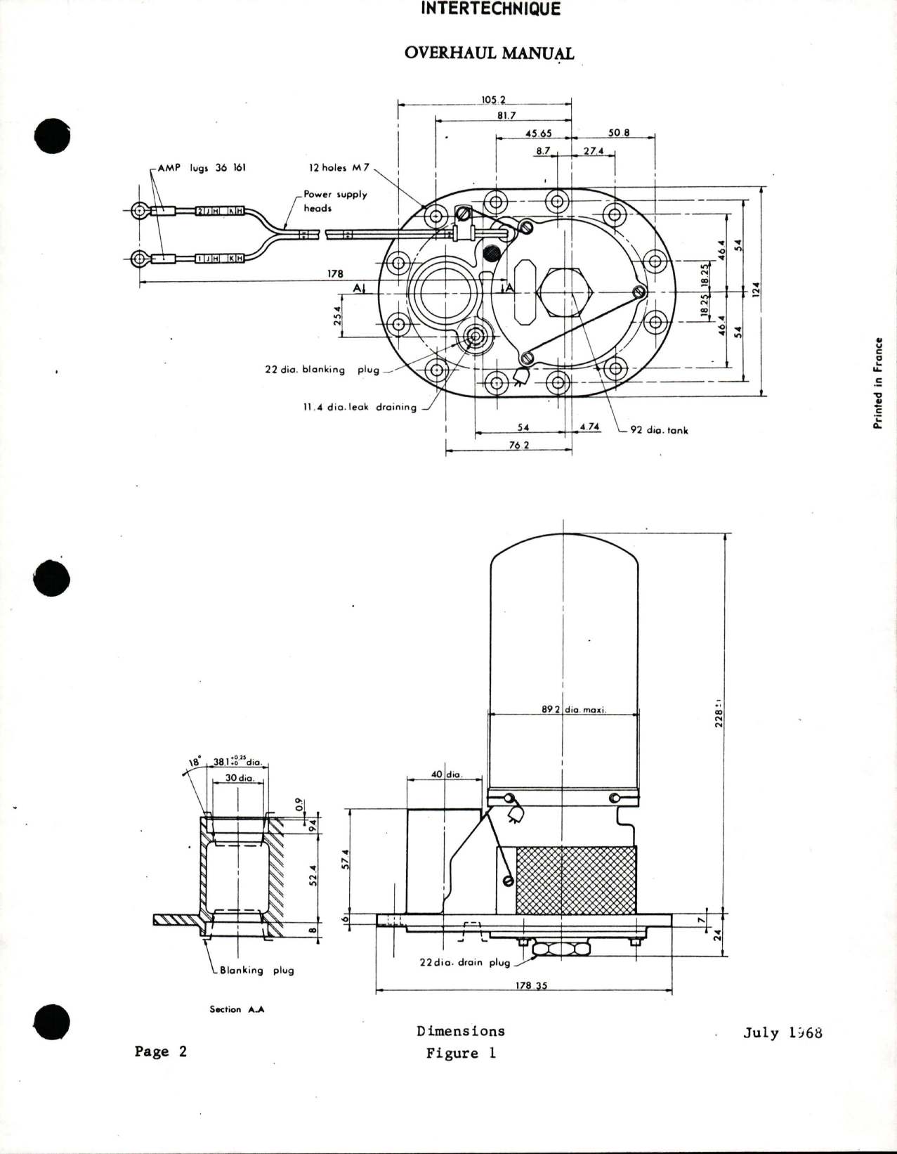 Sample page 7 from AirCorps Library document: Overhaul Manual for Submerged Electrically Driven Fuel Pump - Part 2070-C-01