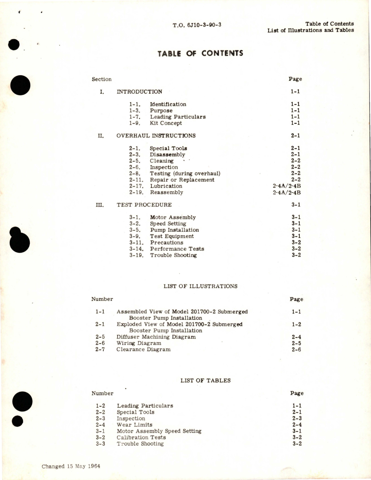 Sample page 7 from AirCorps Library document: Overhaul for Submerged Booster Pump - Model 201700-2