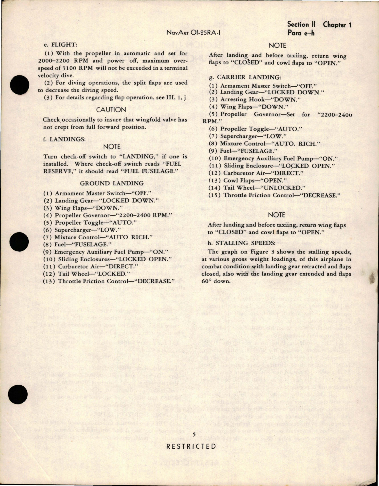Sample page 9 from AirCorps Library document: Pilot's Handbook of Flight Operating Instructions for SB2C-1, SB2C-1C, SB2C-3, SBF-1, SBF-2, SBW-1, SBW-2 and Helldiver
