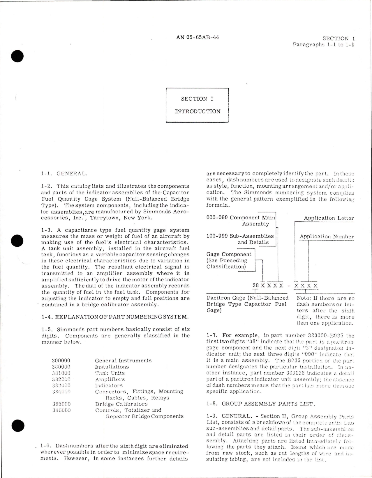 Sample page 7 from AirCorps Library document: Capacitor Fuel Gage System Indicator Assemblies