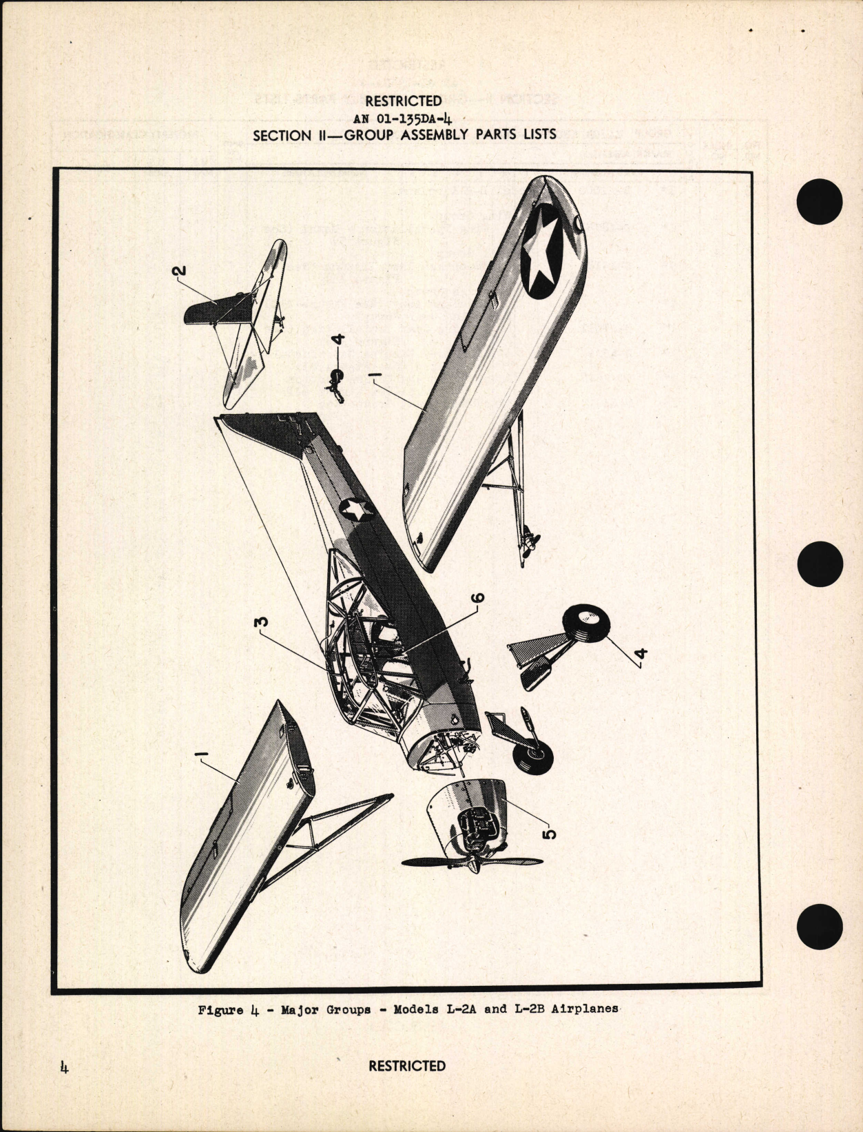 Sample page 8 from AirCorps Library document: Parts Catalog for Models L-2, L-2A, and L-2B