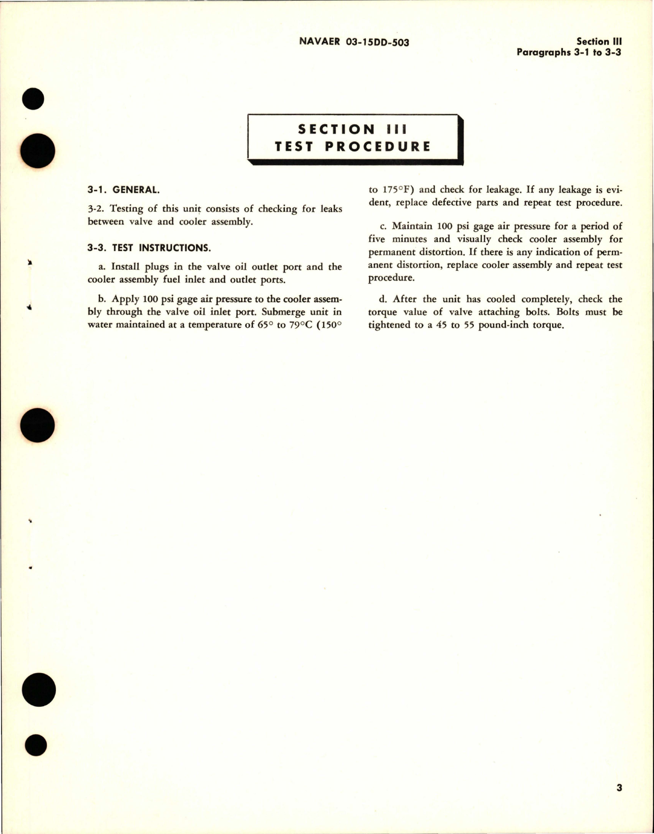 Sample page 5 from AirCorps Library document: Overhaul Instructions for Oil Temperature Regulators, Heat Exchanger and Fuel Temp Regulator