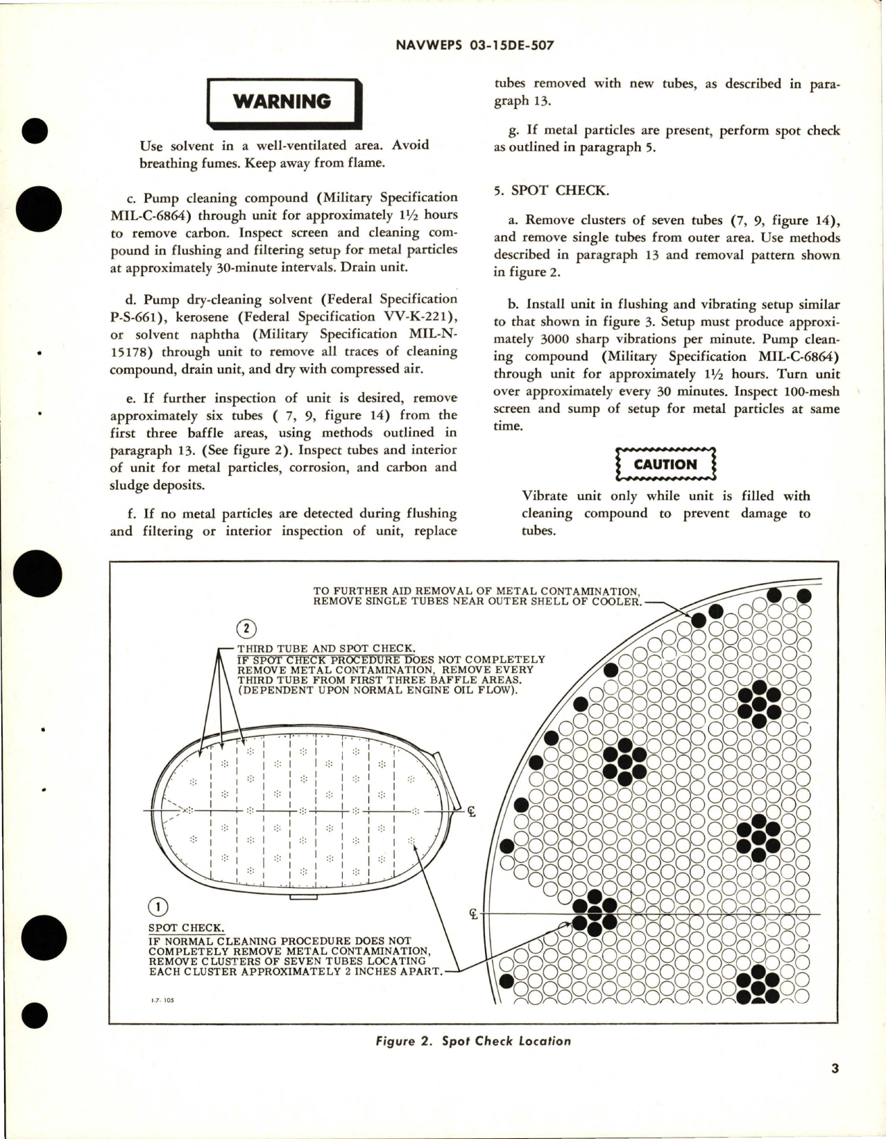 Sample page 5 from AirCorps Library document: Overhaul Instructions with Parts Breakdown for Tubular Oil Cooler - Part 87161-1