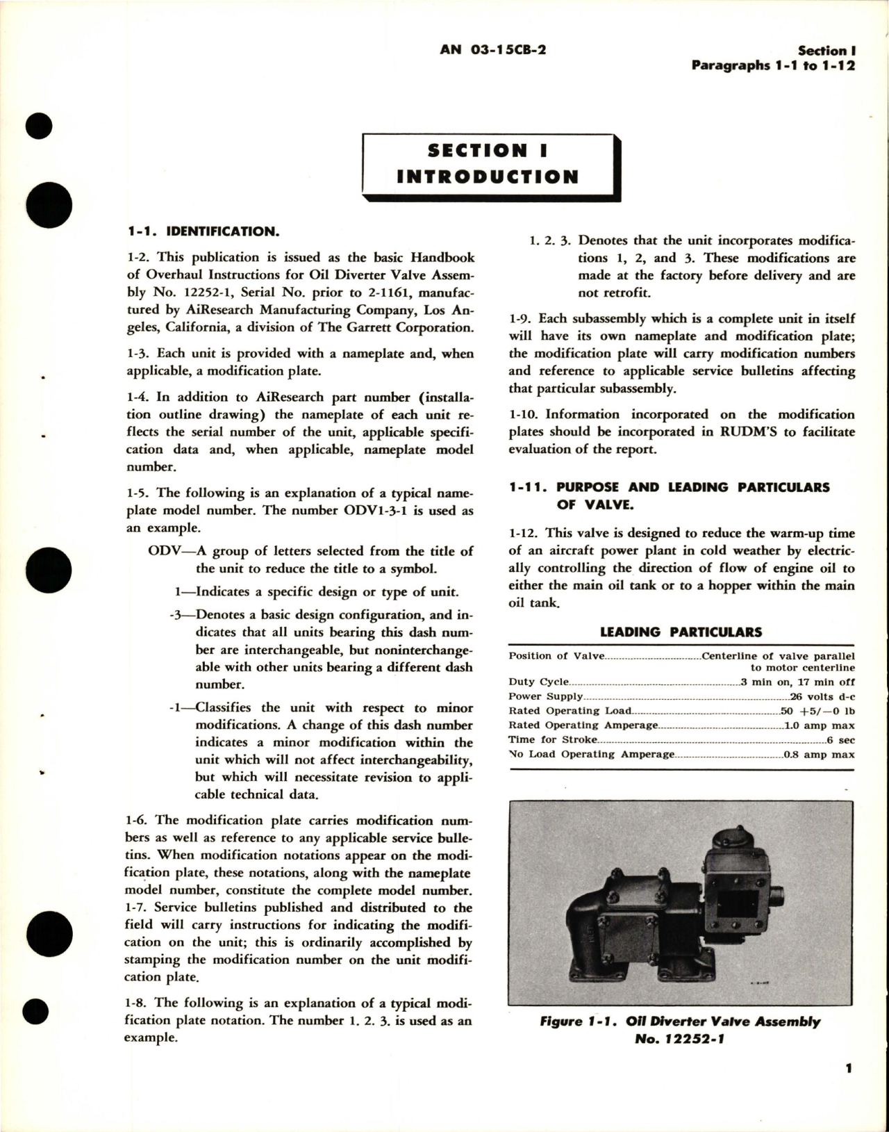 Sample page 5 from AirCorps Library document: Overhaul Instructions for Oil Diverter Valves